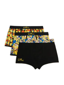 Cropp Bokserki*3 pack bokserek The Simpsons żółty
