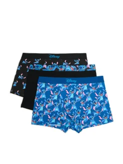 Cropp Bokserki*3 pack bokserek ze Stitchem granatowy