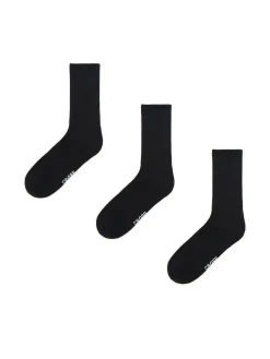 Cropp Skarpetki|Basic*3 pack długich ch skarpet basic czarny