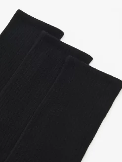 Cropp Skarpetki|Basic*3 pack długich ch skarpet basic czarny