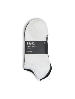 Cropp Skarpetki|Basic*3 pack krótkich skarpet basic jasnyszary