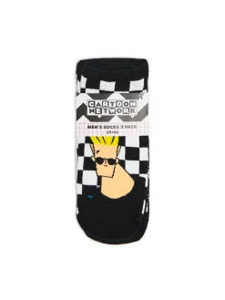 Cropp Skarpetki*3 pack krótkich skarpet Johnny Bravo czarny