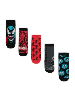 Cropp Skarpetki*5 pack krótkich skarpet Venom czerwony