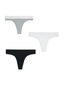 Cropp Bielizna*3 pack majtek thong wielobarwny