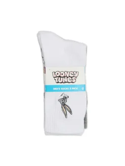 Cropp Skarpetki*3 pack skarpet Looney Tunes jasnyszary
