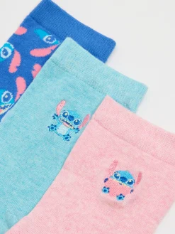Cropp Skarpety, Rajstopy*3 pack skarpet Stitch wielobarwny
