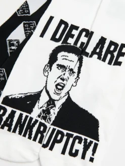 Cropp Skarpetki*2 pack skarpet The Office czarny