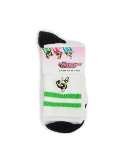 Cropp Skarpety, Rajstopy*3 pack skarpet The Powerpuff Girls biały