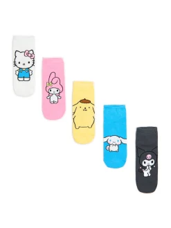 Cropp Skarpety, Rajstopy*5 pack skarpet z postaciami Sanrio wielobarwny
