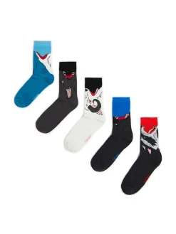 Cropp Skarpetki*5 pack skarpet ze zwierzętami wielobarwny