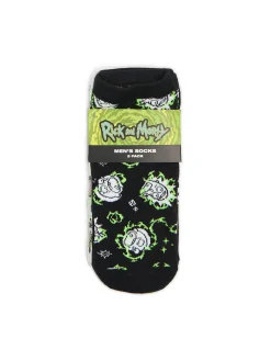 Cropp Skarpetki*3 pack skarpetek Rick i Morty czarny