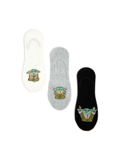 Cropp Skarpety, Rajstopy*3 pack skarpetek stopek z Baby Yodą wielobarwny