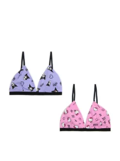 Cropp Bielizna*2 pack staników Hello Kitty i Kuromi wielobarwny