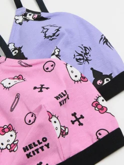 Cropp Bielizna*2 pack staników Hello Kitty i Kuromi wielobarwny