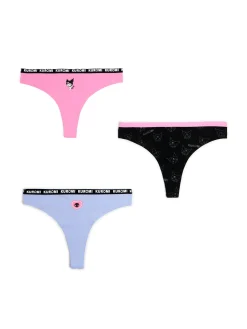 Cropp Bielizna*3 pack stringów Kuromi wielobarwny