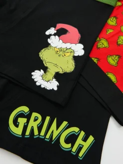 Cropp Akcesoria Świąteczne|Bokserki*3 pack świątecznych bokserek z Grinchem czarny