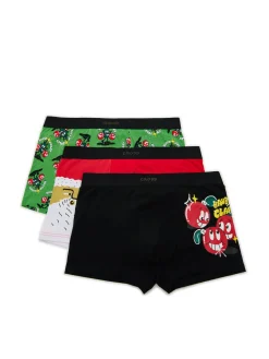 Cropp Akcesoria Świąteczne|Bokserki*3 pack świątecznych bokserek czerwony