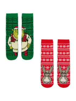 Cropp Akcesoria Świąteczne|Skarpetki*2 pack świątecznych skarpet Shrek wielobarwny