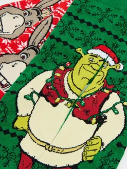 Cropp Akcesoria Świąteczne|Skarpetki*2 pack świątecznych skarpet Shrek wielobarwny