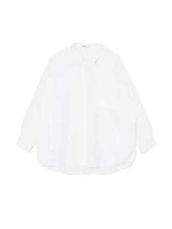 Cropp Koszule, Bluzki*Bawełniana biała koszula oversize biały