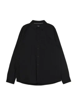 Cropp Koszule*Bawełniana czarna koszula czarny