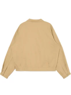 Cropp Denim*Bawełniana kurtka katanka beżowy