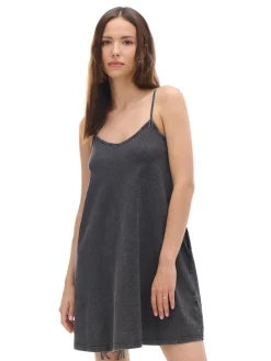 Cropp Sukienki, Kombinezony*Bawełniana sukienka mini szary