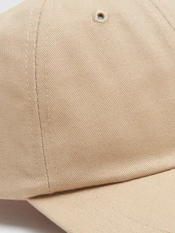 Cropp Czapki*Beżowa gładka czapka z daszkiem beżowy