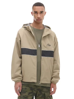 Cropp Kurtki, Płaszcze*Beżowa kurtka z kapturem beżowy