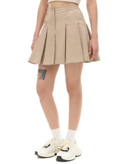 Cropp Spódnice*Beżowa spódnica mini kremowy