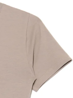 Cropp Sukienki, Kombinezony*Beżowa sukienka maxi z krótkim rękawem beżowy