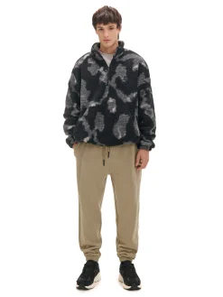 Cropp Spodnie*Beżowe dresowe joggery beżowy