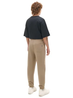 Cropp Spodnie*Beżowe dresowe joggery regular beżowy