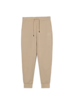 Cropp Spodnie*Beżowe dresowe joggery regular beżowy