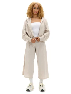 Cropp Spodnie*Beżowe kuloty beżowy