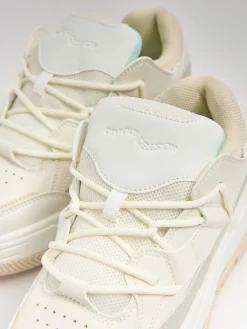 Cropp Sneakersy*Beżowe sneakersy beżowy