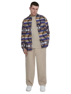 Cropp Spodnie*Beżowe spodnie loose ADU.LTD beżowy