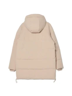 Cropp Kurtki, Płaszcze*pikowany płaszcz beżowy
