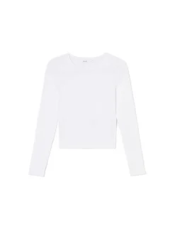 Cropp Koszulki, Topy*Biała bluzka basic biały