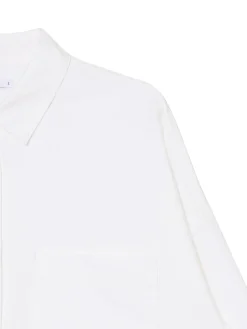 Cropp Koszule, Bluzki*Biała koszula z rozcięciami biały