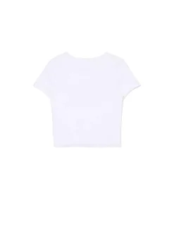 Cropp Koszulki, Topy*Biała koszulka z motocyklem biały