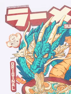 Cropp Koszulki*Biała koszulka z nadrukiem biały