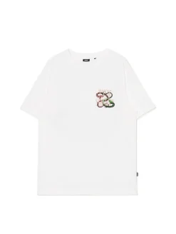 Cropp Koszulki*Biała koszulka z wężami biały