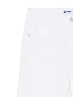 Cropp Jeansy*Białe jeansy skinny biały