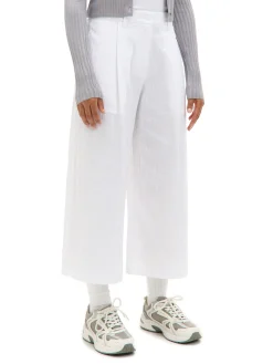 Cropp Spodnie*Białe kuloty biały