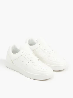 Cropp Sneakersy*Białe sneakersy biały