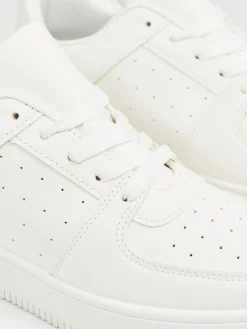 Cropp Sneakersy*Białe sneakersy biały