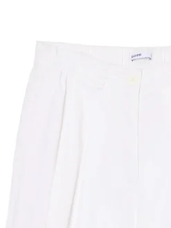 Cropp Spodnie*Białe spodnie wide leg biały