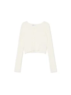 Cropp Swetry*kardigan biały