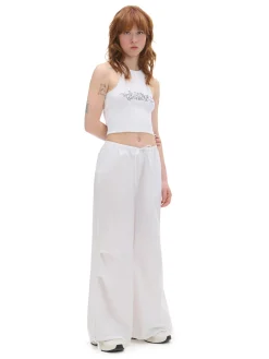 Cropp Koszulki, Topy*top z napisem biały